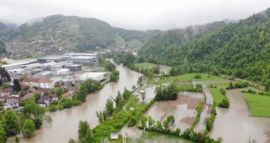 Si pasojë e reshjeve raportohet për vërshime në Kroaci dhe Bosnje-Hercegovinë