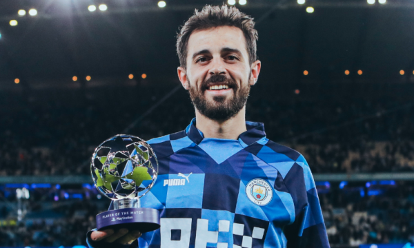 Bernardo Silva e fiton titullin  lojtari i ndeshjes  Manchester City-Real Madrid