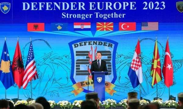 Kurti: 'Defender Europe 2023' ngjarja më e madhe stërvitore ushtarake që ka ndodhur ndonjëherë në Kosovë