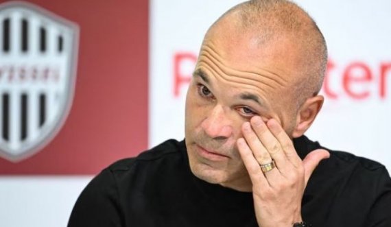 Iniesta po largohet i përlotur nga aventura  me klubin japonez