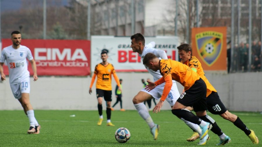 Ballkani  ndalet me barazim pa gola në shtëpi ndaj Prishtinës
