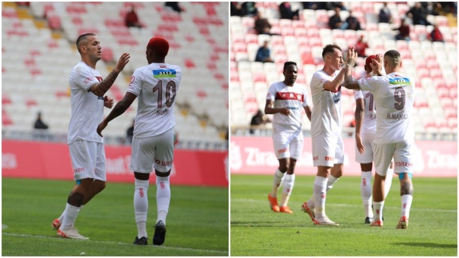 Shqiptari Rey Manaj vazhdon shkëlqimin te Sivasspori, shënon het-trik në Kupën e Turqisë