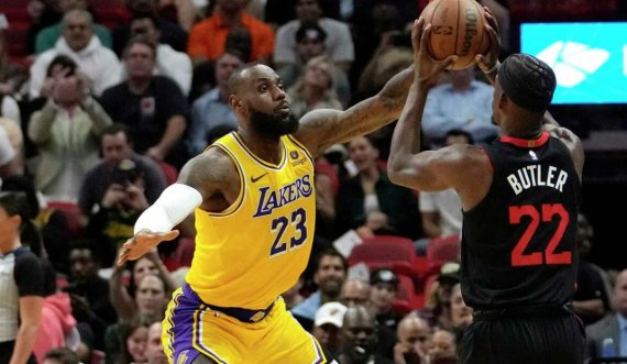 Duel dramatik: Miami mposht Lakersat vetëm për një pikë , Celtics pësojnë humbjen e parë sezonale