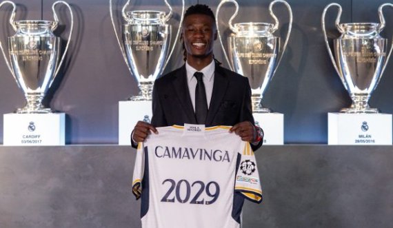 Camavinga e vazhdon kontratën me Realin