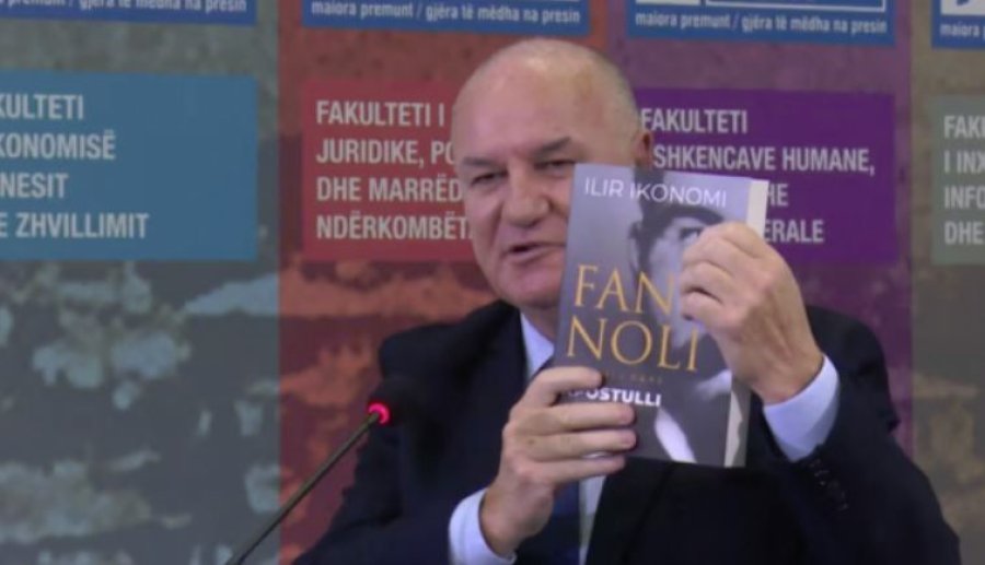 Ilir Ikonomi boton librin biografik 'Apostulli', kushtuar Fan Nolit