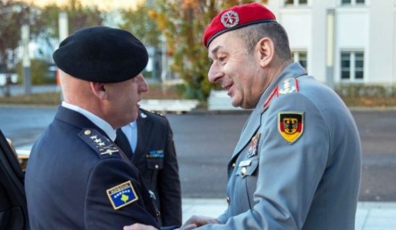 Komandanti i FSK-së takon gjeneralin kryesor të Ushtrisë së Gjermanisë