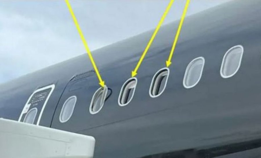 Pse avioni fluturoi me dy xhama të thyer?