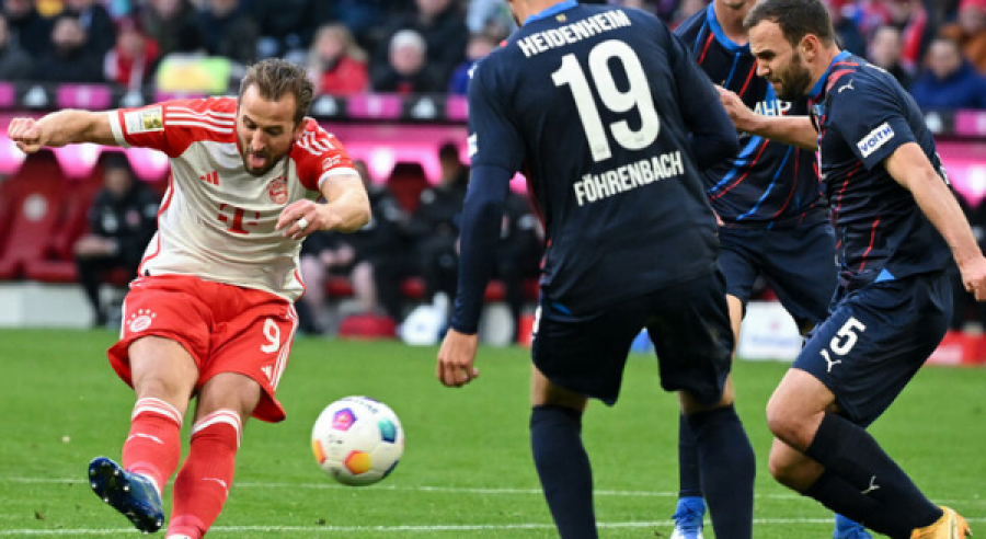 Bayerni kryen detyrën ndaj Heidenheim