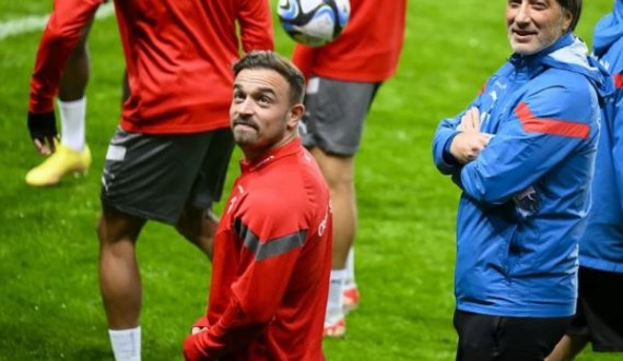 Shfaqen probleme serioze te  Kombëtarja e Zvicrës, Shaqiri “kapet”  ashpër me trajnerin Yakin pak ditë para lojës me Kosovën