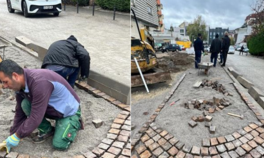  Përparim Rama njofton se ka nisur shtrimi i kalldrëmit prapa ish shtëpisë së mallrave “Gërmia”