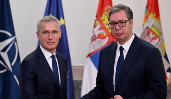 Stoltenberg në Beograd: Grumbullimi i ushtrisë serbe pranë Kosovës s’i ndihmon situatës