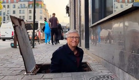 Bill Gates e kaloi ditën në kanalizime,zbulohen pamjet