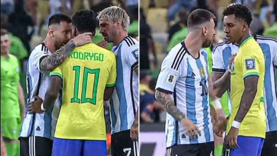 Zbulohen detaje  nga momenti i përleshjes së Messit me Rodyrgo, argjentinasi i jep brazilianit një shuplakë pas qafe