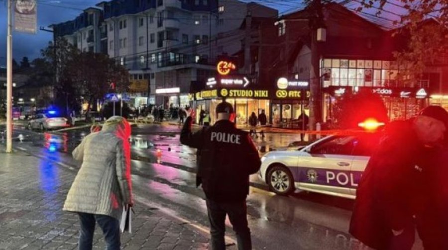 Publikohen pamje të reja nga grabitja e armatosur ku u plagos një polic i Kosovës