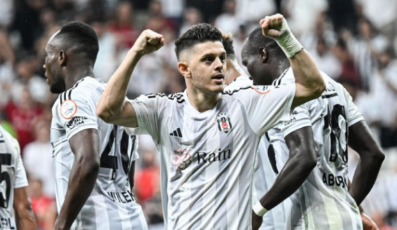 Rashica shënon gol dhe kalon Besiktasin në avantazh