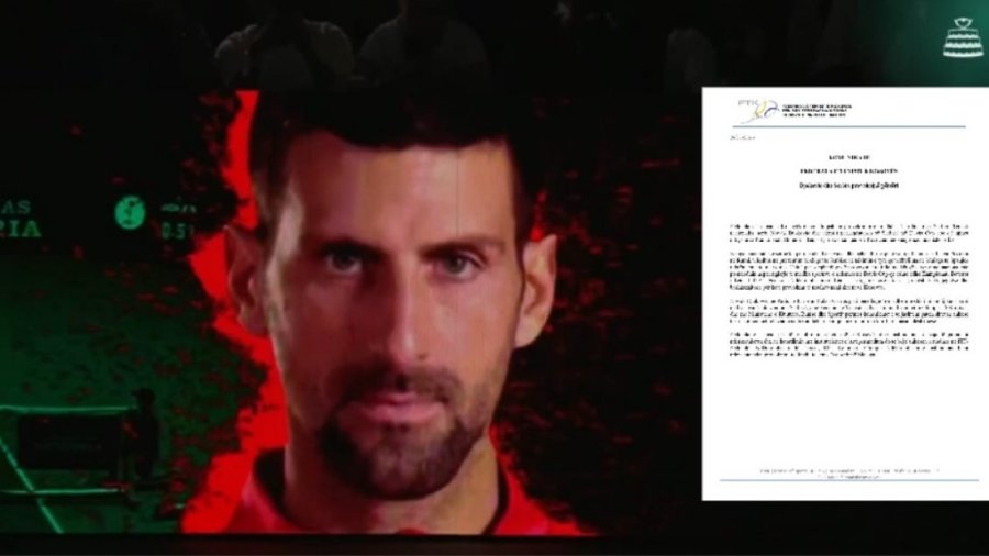Federata e Tenisit të Kosoves me goditje të fortë kundër  Novak  Djokoviqit