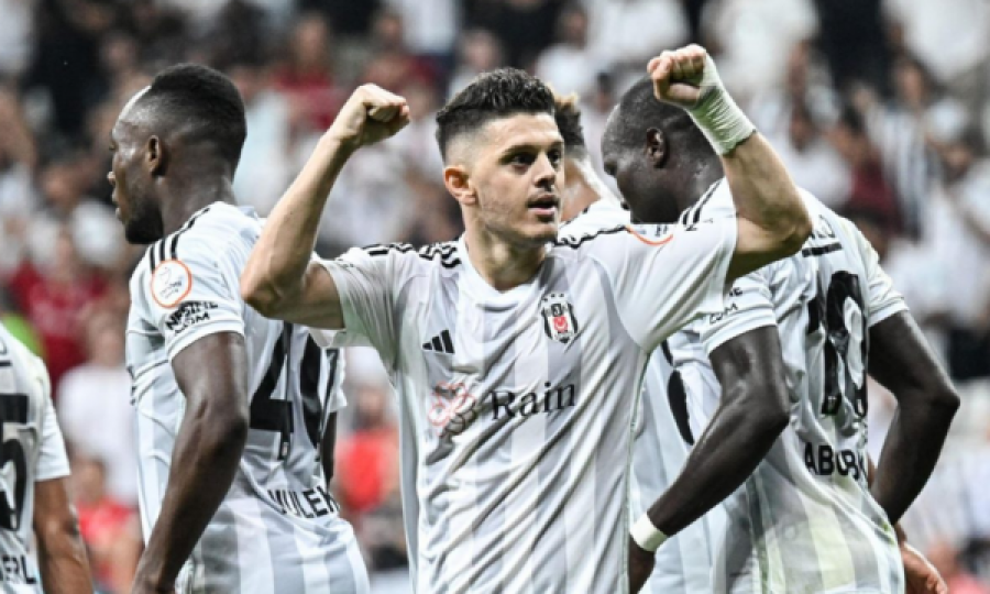 Rashica shënon gol dhe kalon Besiktasin në avantazh