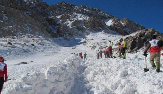 Pesë të vdekur nga orteku i borës në Iran