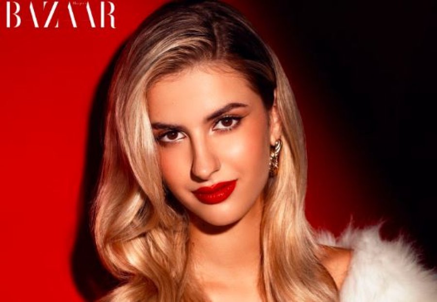 Roderika 'pushton' revistën e njohur 'Harper’s Bazaar'