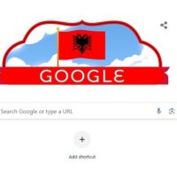 111-vjetori i pavarësisë së Shqipërisë, Google “vishet” kuqezi