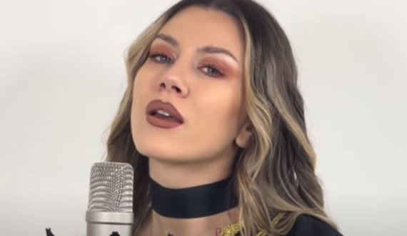 Këngëtarja rumune e këndon me shpirt 'himnin' 'Mora fjalë'