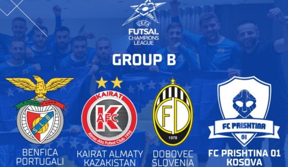 Fillon java e futsallit në kryeqytet, Prishtina 01 nis garat në Elite Raund të Ligës së Kampionëve