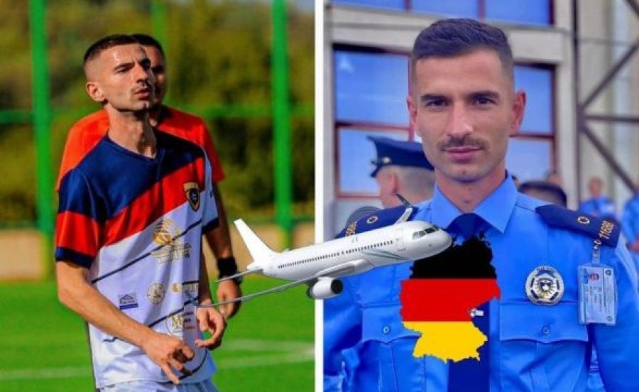 Albiani lë futbollin dhe detyrën e policit e Kosovës, shkon për në Gjermani