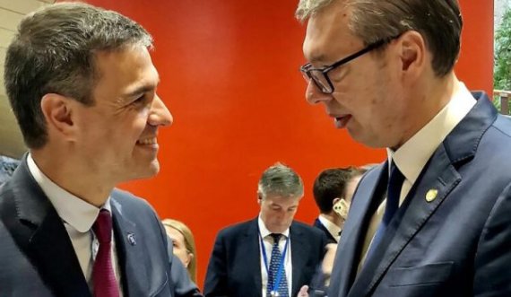 Vuçiq: Përsërita mirënjohjen time për Spanjën për mirëkuptimin e qëndrimit të Serbisë për çështjen e Kosovës 