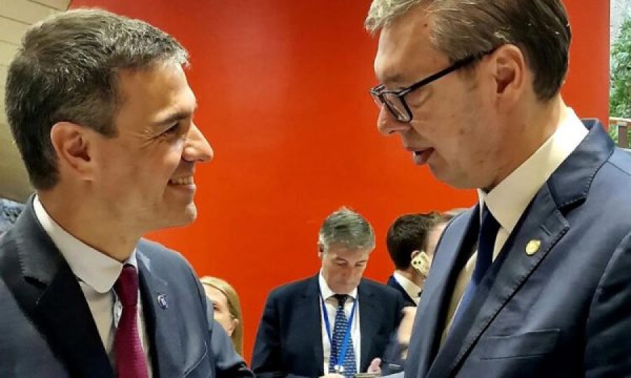 Vuçiq: Përsërita mirënjohjen time për Spanjën për mirëkuptimin e qëndrimit të Serbisë për çështjen e Kosovës 
