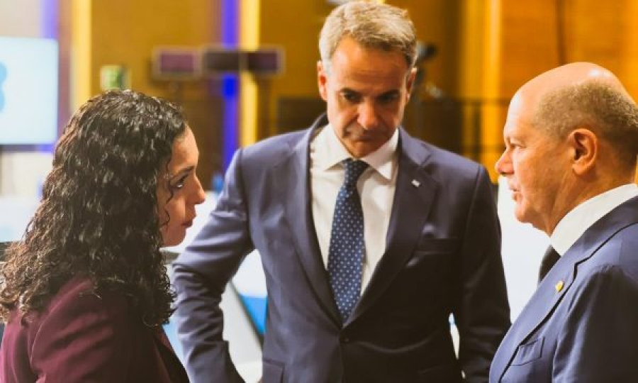 Osmani për bisedën me Sholz dhe Mitsotakis: I informova për sulmin terrorist