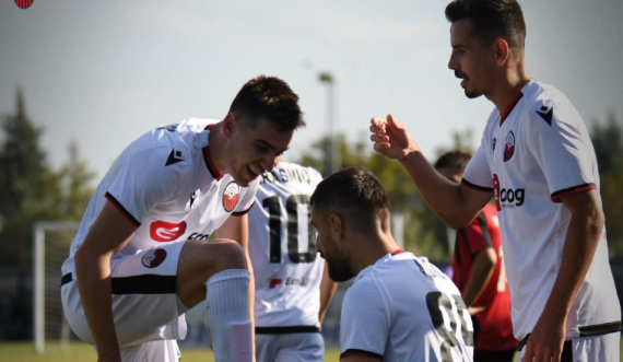 Ekipet shqiptare po  e  kryesojnë  tabelën e  Superligës në  Maqedoni