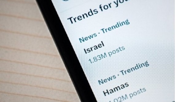 Platforma X mbyll qindra llogari të lidhura me Hamasin