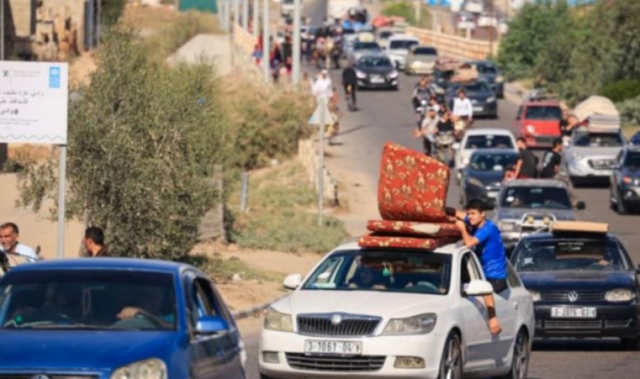 Ushtria e Izraelit publikon orar të ri për ikjen e banorëve të Gazës 