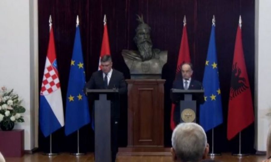Nga Tirana presidenti kroat flet për sulmin terrorist në Banjskë: Serbia dhe Vuçiq na kanë borxh një përgjigje