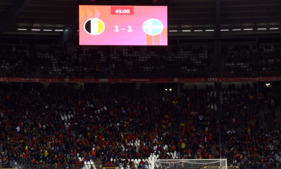 UEFA del me vendimin final për ndeshjen Belgjikë – Suedi