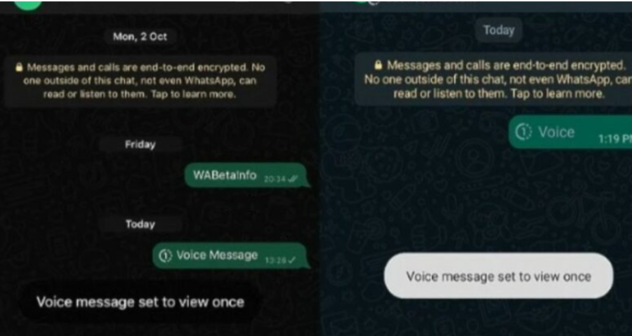 WhatsApp teston audio-mesazhet që mund të dëgjohen vetëm njëherë