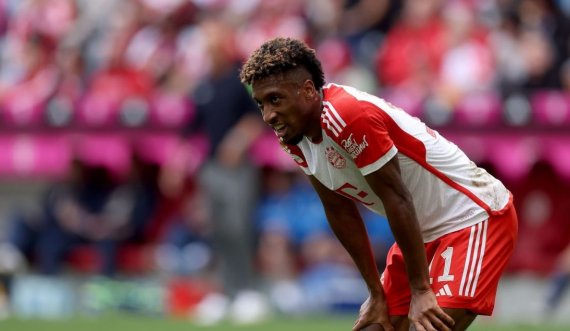 Alarmohen skuadrat angleze, Bayerni po e shet  Kingsley Comanin