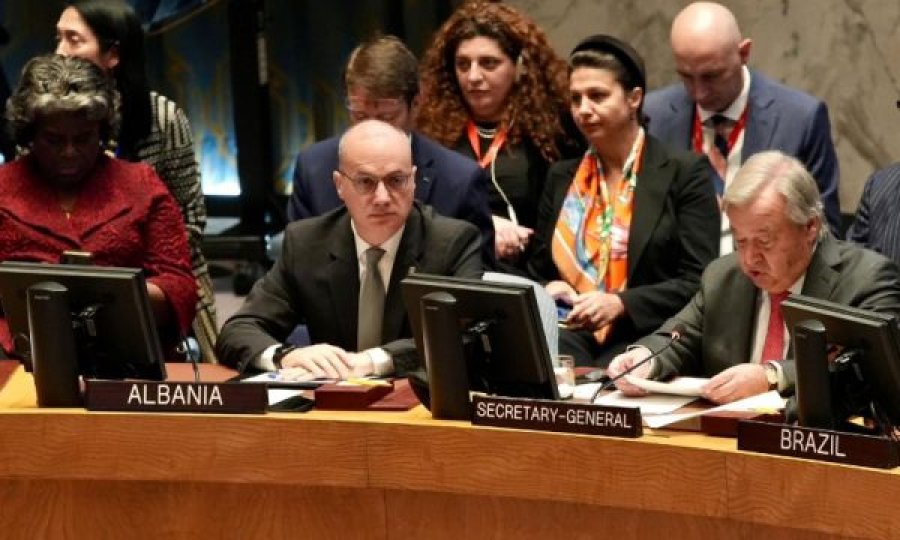 Hasani flet në Këshillin e Sigurimit të OKB: Shqipëria mbështet Izraelin 