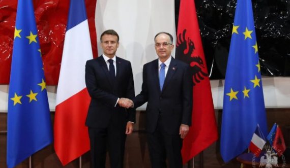 Begaj: Takimi me Macron ishte më special, folëm edhe Kosovën, që është prioriteti ynë kombëtar