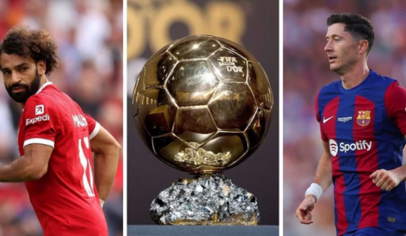 Renditja për 'Topin e Artë', Salah dhe Lewandowski mbesin jashtë top-10