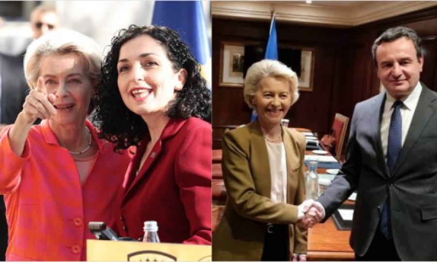 Von der Leyen sot viziton Kosovën, takohet me Kurtin e Osmanin