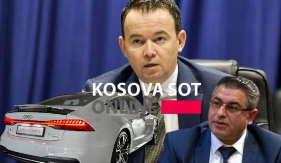 Vetura luksoze e Burdushit 'Audi A7'  raportohet se ka përfunduar te ministri Peci