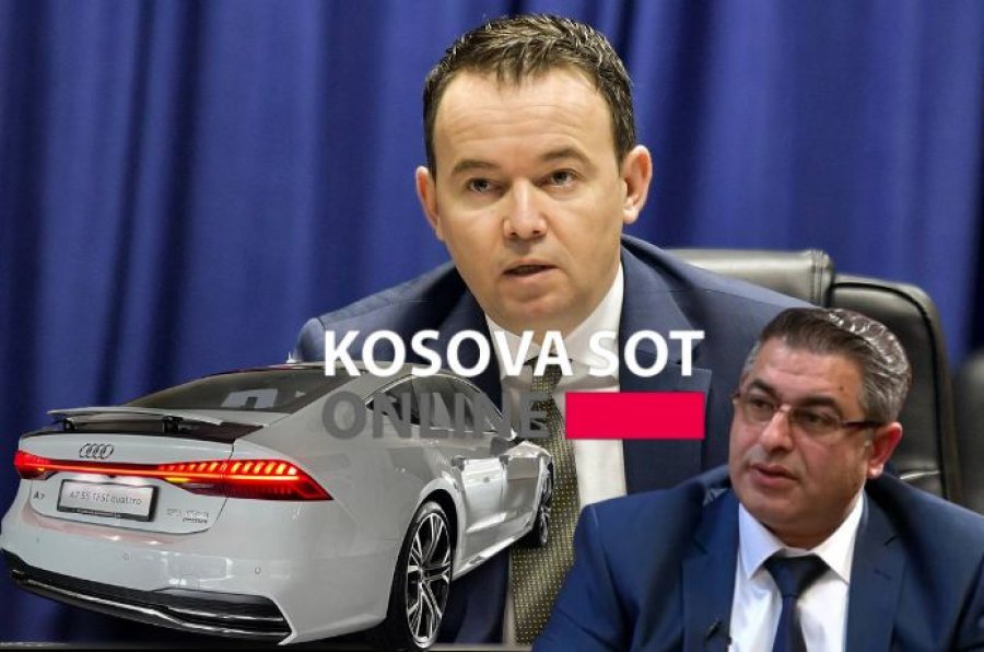 Vetura luksoze e Burdushit 'Audi A7'  raportohet se ka përfunduar te ministri Peci