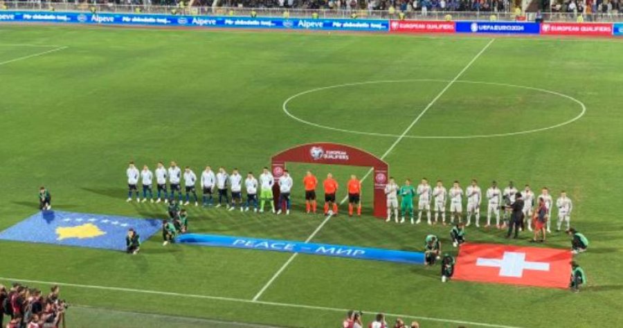 Kosova 0:1 Zvicra fillon pjesa e dytë