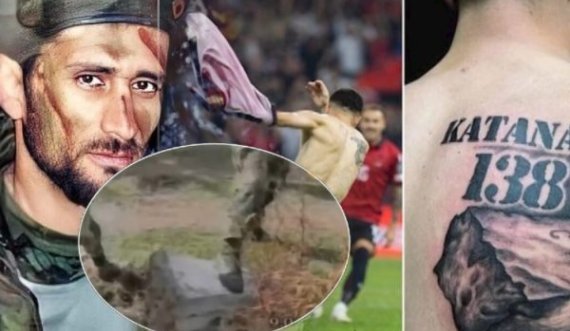 Ngriti peshë stadiumin me golin në ndeshjen me Poloninë, domethënia e tatuazhit të Mirlind Dakut