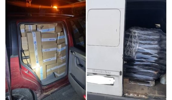  Policia e Kosovës parandalon dhe zbulon mallra të kontrabanduara 