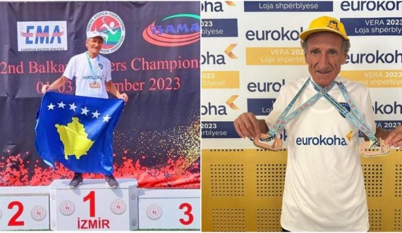 Ky është Muhamet Rama, sportisti  në moshen 79 vjeçare që ia sjell Kosovës  dy medalje të arta  nga Izmiri