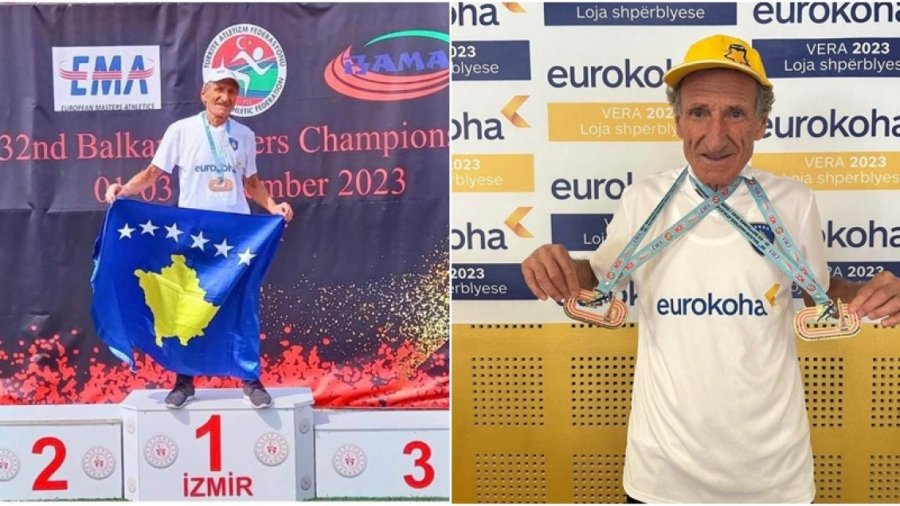 Ky është Muhamet Rama, sportisti  në moshen 79 vjeçare që ia sjell Kosovës  dy medalje të arta  nga Izmiri