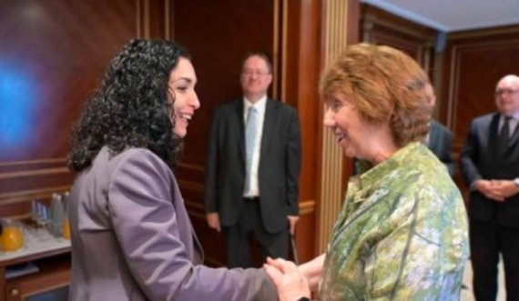 Osmani takon baroneshën Ashton dhe ish-diplomatin Reeker