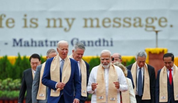 Udhëheqësit e G-20 nënshkruajnë marrëveshje për korridor tregtie nga India në Europë